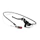 JFG RACING Motorrad Hydraulischer Kupplungsbremshebel,1200 mm Hauptzylinder Hydraulische Kupplung Set für 125cc-250cc Vertikalmotor Motocross Dirt Bike Pit Bike LTZ400 SM125 S51 CRE50-Schwarz