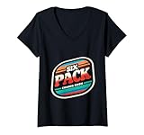 Mujer Six Pack Coming Soon - - ---- Camiseta Cuello V