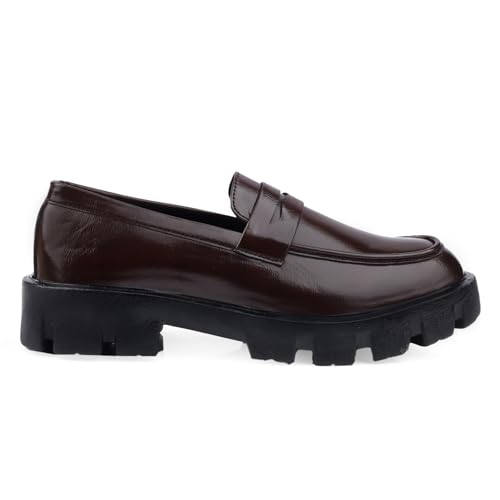 Image of WUGATTI Men's Synthetic Leather Lightweight & Office Wear Slip-On Loafers