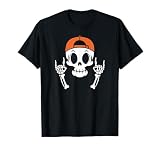 halloween man rock on 125 ml Ligero, Encaje clasico, Manga de doble puntada y bastilla baja