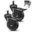 Black|for Traeger Grill|Locking Caster