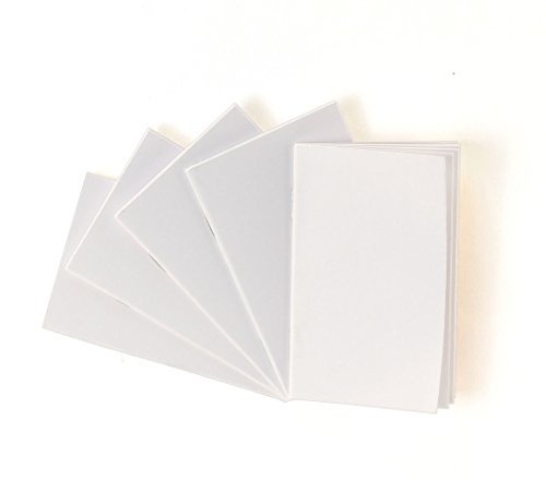 Hygloss Products White Blank Books – Tiny Books for Journaling, Sketching, Writing & More – Great for Arts & Crafts - 2.75 x 4.25 Inches - 20 Pack 77520