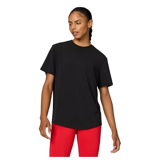 NIKE One Relaxed DF SS Top Camiseta, Negro, S Mujeres