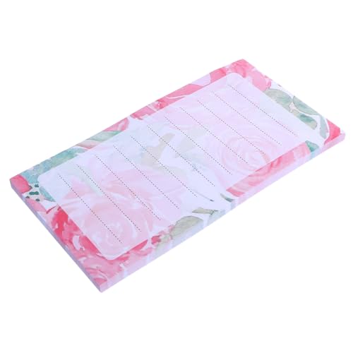 QUMIIRITY 磁気粘着付き冷蔵庫用メモ帳 磁性便箋ノート 省スペースで簡単貼付 仕事 学習 家用リスト リマインダー管理