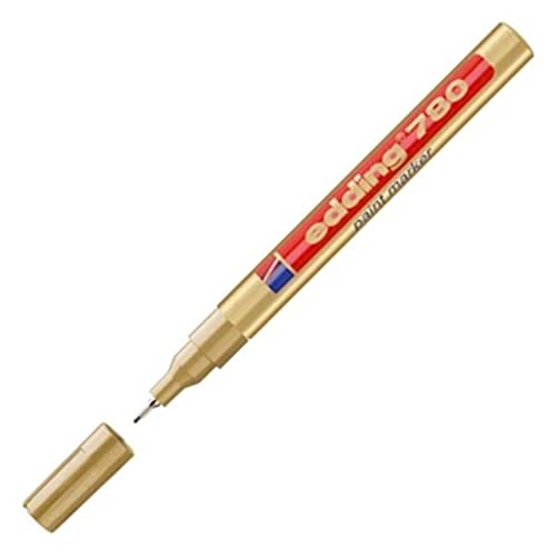 EDDING 780 Marcador Permanente Punta Fina Metalica Trazo 0.8 Mm Cobre Ref. 780-55