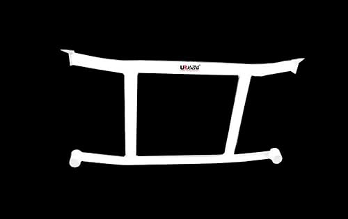 Ultra Racing Soporte de barra inferior delantera de 4 puntos para INFINITI Q50 3.5 '13 Hybrid/NISSAN FAIRLADY 370Z Z34 3.7 '09 / NISSAN SKYLINE V36