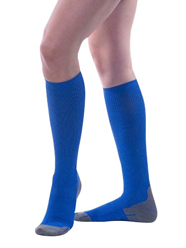 Image of Allegro 15-20mmHg Athletic 387 Recovery Compression Sock for Exercise, Running, Comfortable Support Garments