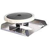 MEISHUNDA Pond & Lake Aeration Accessories, Pond DiffuserStainless Steel Chassis, Silicone Membrane Diffuser 1Pcs (Black EPDM)