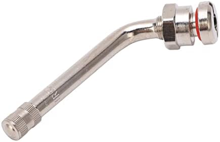 Pissente TR545D Aluminum Truck Tire Valve Stems, 60 Degree, 10-Pack, for 22.5 & 24.5 Inch Wheels