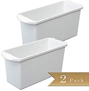 Image of Set of 2 - Ice Cube Bin - Container - Box