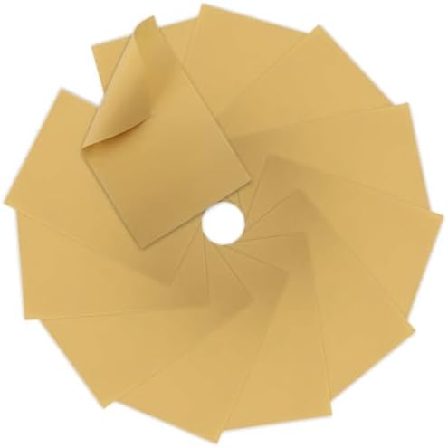 HARSKIYER 12 Pcs Felt Sheets, 7x11 Inch Stiff Felt for Crafts DIY, Beige — view 6