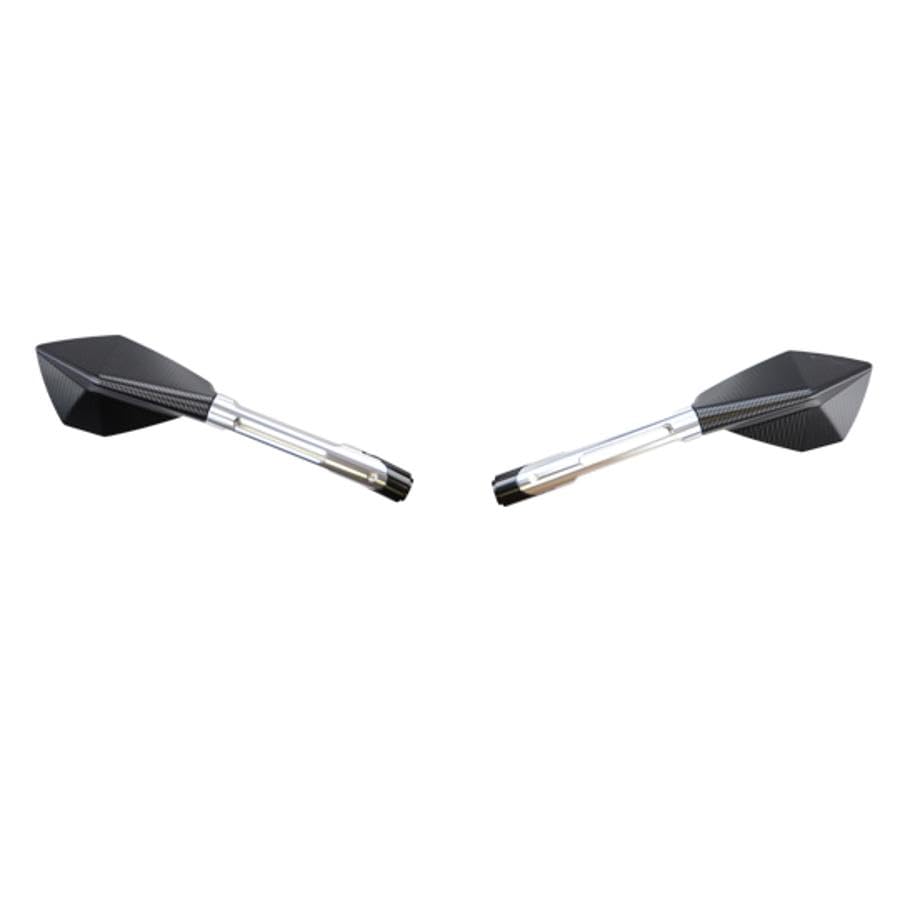 Rétroviseur moto scooter universel aluminium orientable pour une vision nette