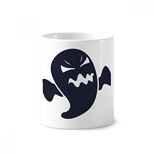 Porte-brosse à dents Halloween en céramique blanche de 350ml pour pinceaux