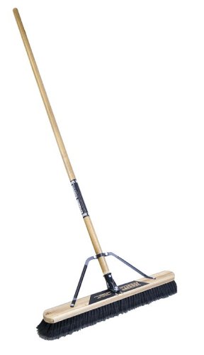 Image of Push Broom, 60 inch Handle L, 24 inch Broom W