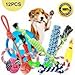 Dog Toys, Dog Chew Toys, Dog Training Toy Set with Ball Ropes and Squeaky Toys for Medium to Small Doggie, 12 Pack of Gift Pet Toy Set