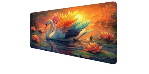 Tapis de souris XXL caoutchouc antidérapant grand tapis souris gaming