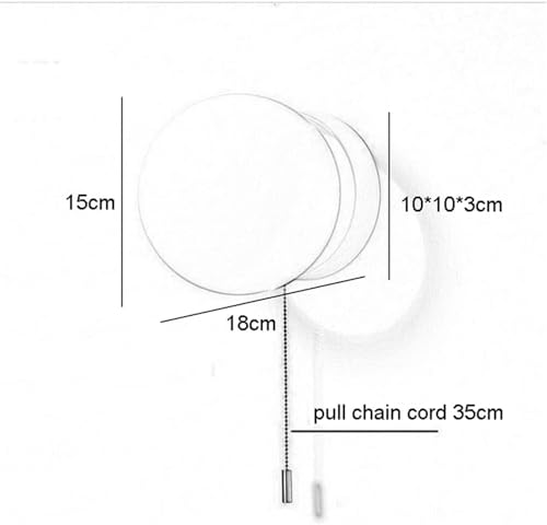Lámpara de montaje en pared moderna con esfera de vidrio opal 4