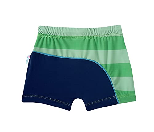 Shorts de Praia Estampado, Tip Top, Meninos, Verde, 4