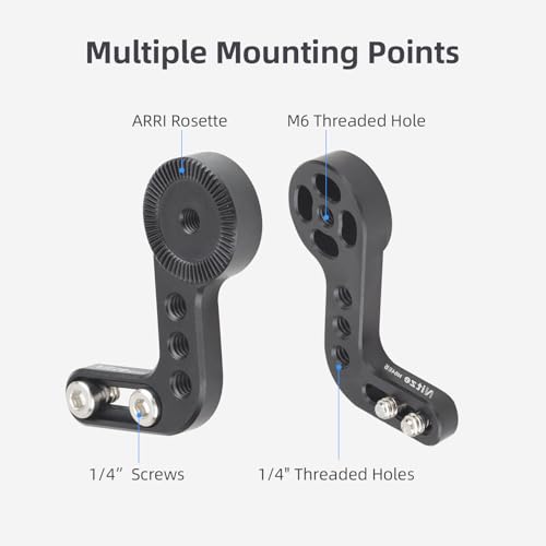 Image of Nitze L-Shaped Rosette Mount for ARRI Standard with 1 /4 inch Screws - N64-HR