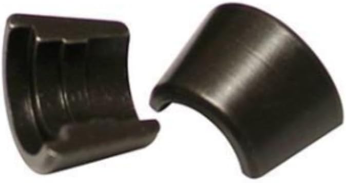 Howard's Howards 93075 Valve Lock, 10 Degree, 11/32 in Valve Stem, Single Groove, Standard Height, Steel, Black Oxide, Set of 16