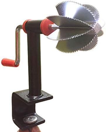 Coconut Scraper Graters Peelers Corers Table and Slab Fit || Stainless Steel Blades with 4'' clamp || Black