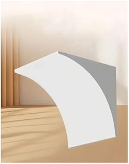 2 PCS Universal Half Round Door Arch Trim Molding Kit - Decorative Doorway Arch (25x25x20cm) for Elegant Home Design, Easy Installation, Perfect for Any Room