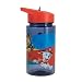Produktbild PAW Patrol Trinkflasche Kinder 430 ml - transparente Strohhalmflasche mit klappbarem Trinkhalm, BPA- und phthalatfrei - Wasserflasche für Schule, Kindergarten & unterwegs