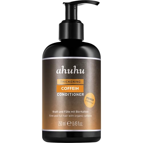 ahuhu THICKENING Coffein Conditioner Power Formula (250ml) - Haar Verdichtung mit Koffein für mehr Haarwachstum kräftigende Haarpflege als Conditioner Haar für volles Haar