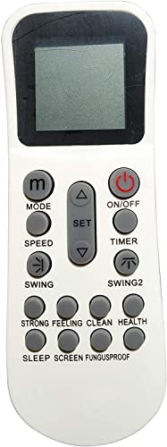 Image of BLACKSHEEP Lloyd Compatible of Lloyd Ac Remote Model YK-K /002E /LS19A3SH Model 125 Suitable for Split AC Key Function Match and Genuine Remotes Replicate Exactly for Better Performance