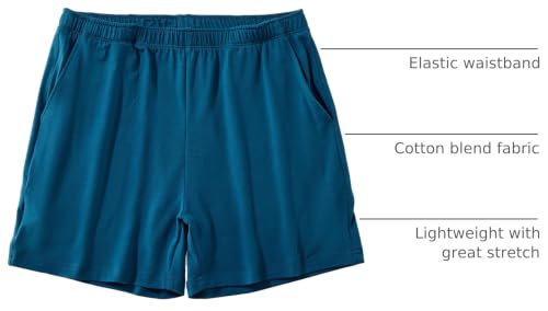 Image of AIMPACT Men's 4 inch Inseam Sleep & Lounge Pajama Shorts with Pockets