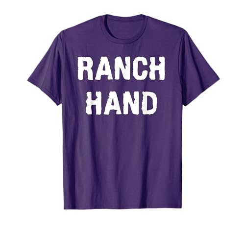 Ranch Hand simple work design for employees, cowboys T-Shirt