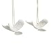 Turtle Dove Ornaments (Gift Boxed) - Set of 2 / Durable Resin Doves/ One for You & a Friend/ As Seen in Home Alone