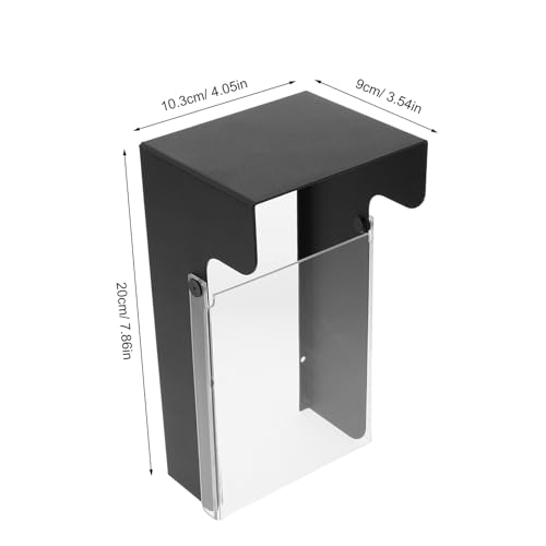 Cubierta de timbre negro impermeable para sistemas de control de acceso 2