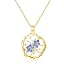 Forget-Me-Not and Queen Anne's Lace Gold