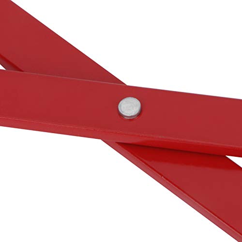 Pilipane Extra Long Aluminum Barbecue Tong w Red Handle, Multifunction Anti Scald Baking Food Clip, BBQ Accessory for Home Camping Cooking, Grill Tongs, 1 Piece, 42.5x8.5cm / 16.7x3.3in - Image 8