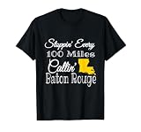 Callin' Baton Rouge Music Concert T-Shirt, Men, Black, Small