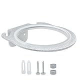 Con soporte para cables: en ambos lados del rack hay dos pequeños diseños de gancho que te permiten organizar y colgar el cable de alimentación de forma ordenada y ordenada. El producto tiene dos métodos de instalación, también puede instalarlo con un agujero.