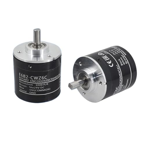 E6B2-CWZ6C Incremental Rotary Encoders 100/200/360/500/600/800/1000/2000/2500P/R 5-24V DC NPN Output Rotary Switch with 2m Line(3000P R)