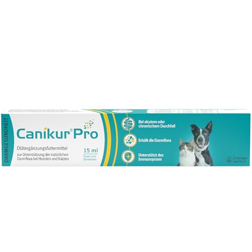 CANIKUR PRO zur Unterstützung der natürlichen Darmflora – Diät-Ergänzungsfuttermittel für Hunde und Katzen 15ml