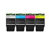 Compatible avec les imprimantes nécessitant des cartouches de toner de la série C540, notamment les modèles C543, C544, C546, X543, X544 et X548