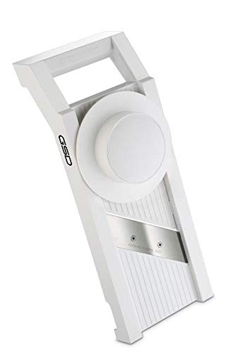 GSD Universal Gemüsehobel 30002 mit 2 Einsätzen in Farbe weiß – Ansicht 2