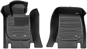 TuxMat - for Toyota Supra 2020-2023 Models - Custom Car Mats - Maximum Coverage, All Weather, Laser Measured - This Full Set Includes 1st Row
