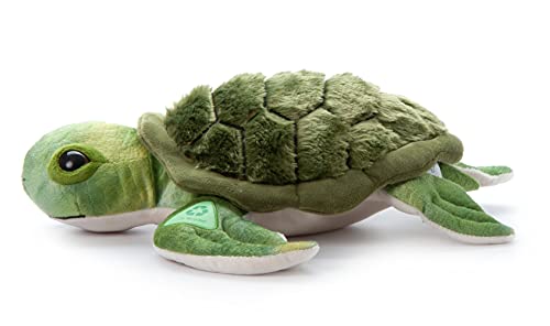 The Petting Zoo Conservation Sea Turtle Stuffed Animal, Gifts For Kids, Wild Onez Ocean Animals, Sea Turtle Plush Toy 14 Inches #TOP5