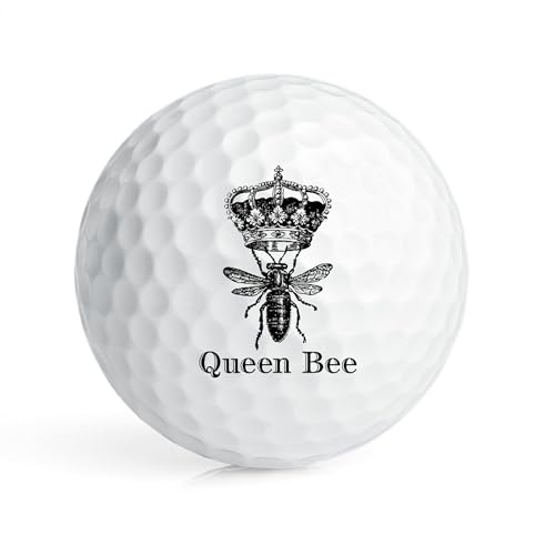 CafePress Queen Bee Novelty Golf Balls (Pk of 6)