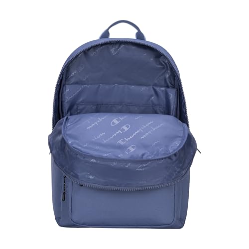 Champion Steady Laptop Backpack, Seven Seas Blue/Pewter Blue, One Size - image 4