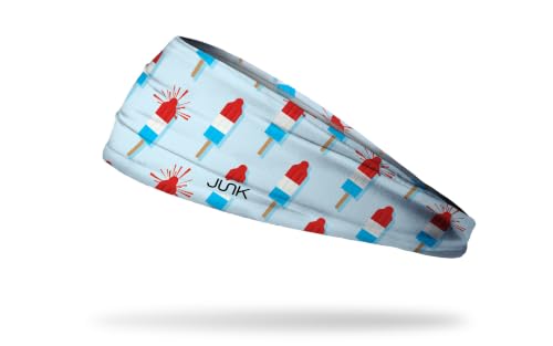 Image of JUNK Brands Big Bang Lite Novelty Headband - Moisture-Wicking, Performance Fabric, Non-Slip, Sports Sweatband for Men & Women