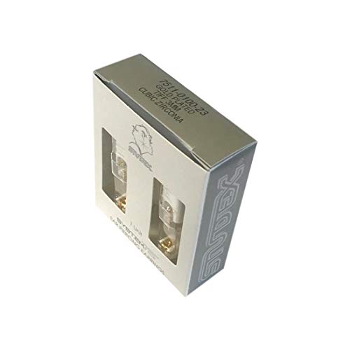 Ear Piercing Earrings Gold Mini 3mm Clear CZ Studs "Studex System 75" Hypoallergenic4