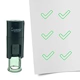 sello verde casas Práctica herramienta promocional: utilice el sello para marcar todo tipo de documentos, tarjetas o papeles con un bonito sello reconocible.