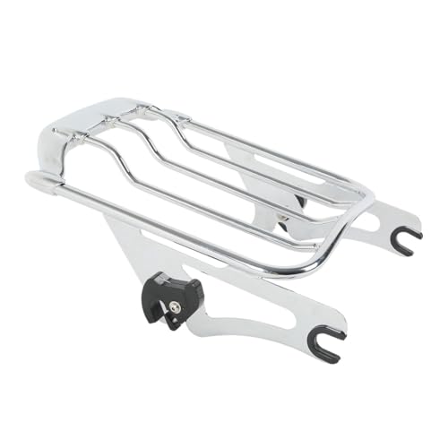Porte-bagages détachable moto pour voyager en Road King et Street Glide