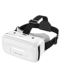 TECKNET VR Headset for Phone, Virtual Reality Headsets with HD 110°FOV Anti-Blue Light Lenses & Adjustable Gears, 3D VR Headset for Kids Compatible iPhone Samsung Android 4.7-7.2"